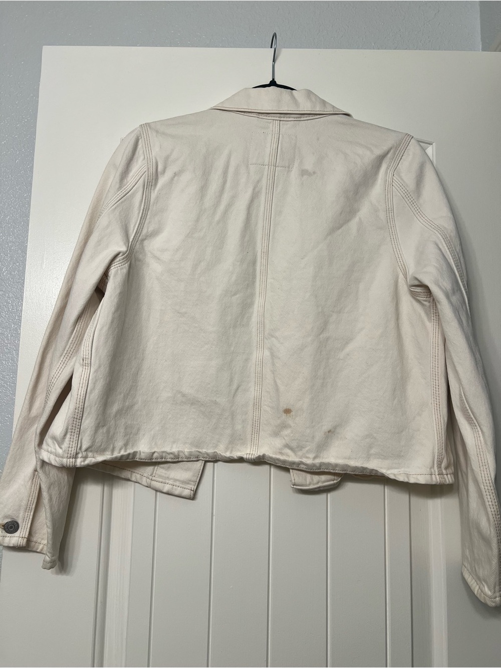 Levi's Off-White Denim Work Jacket - Picture 3 of 3